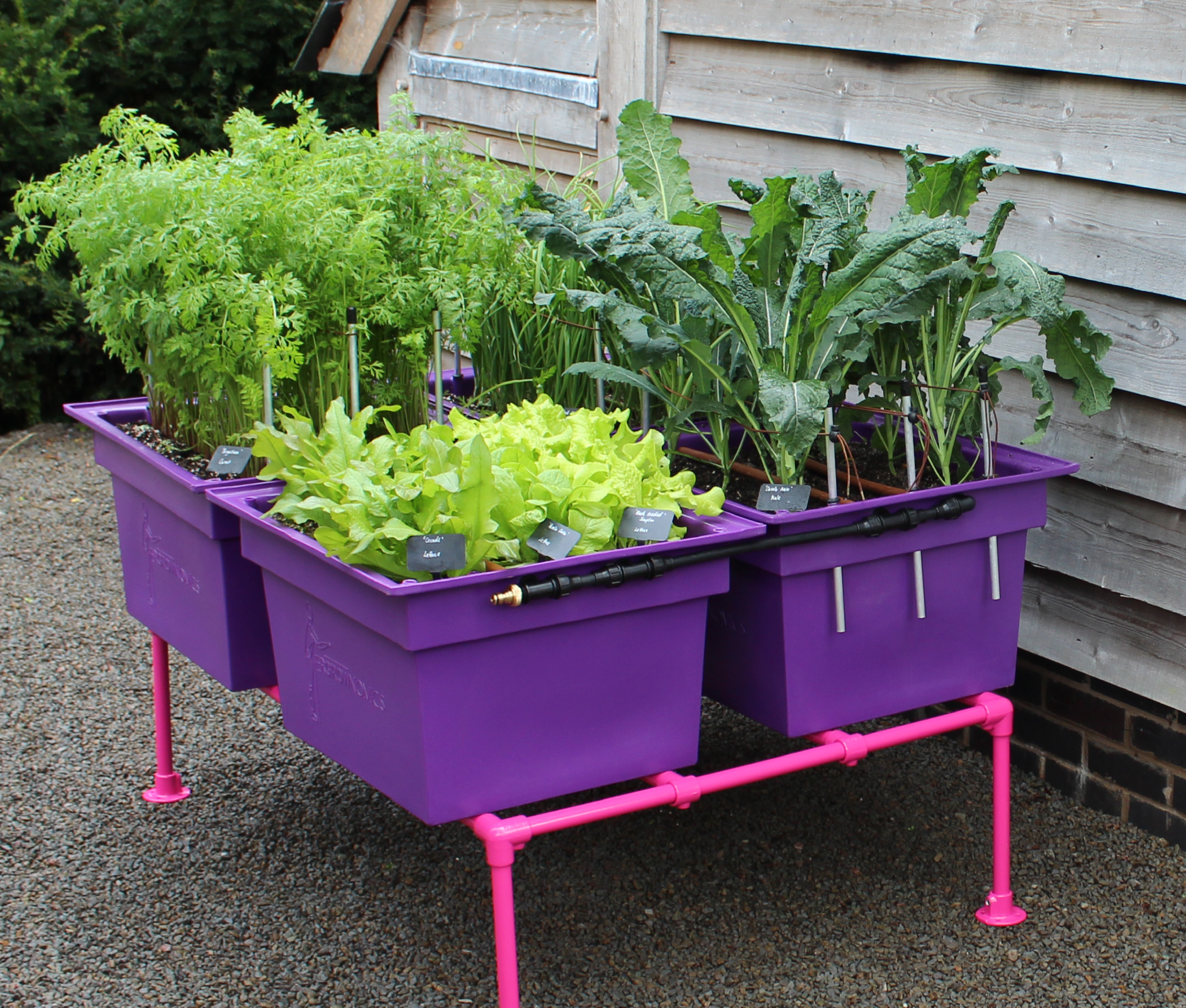 New campaign for self-watering raised planters by Ergrownomics