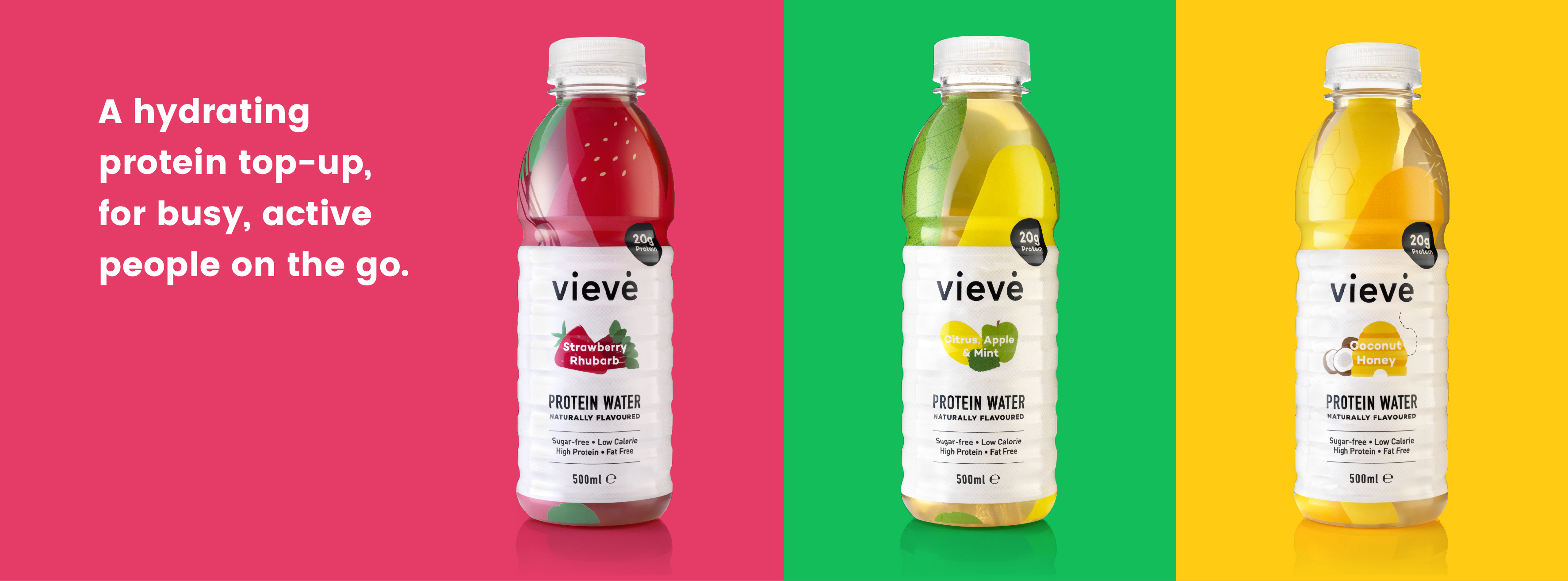 Startup PR selected to run campaign for Vieve – a refreshing protein water drink
